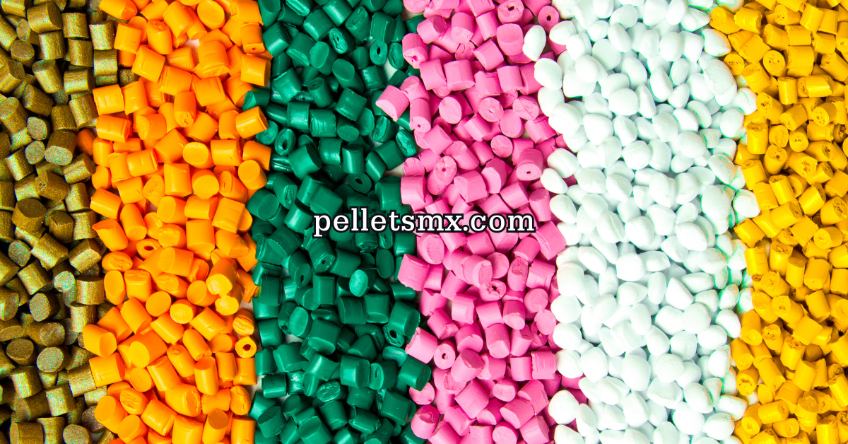 Pellets de plástico para reciclaje